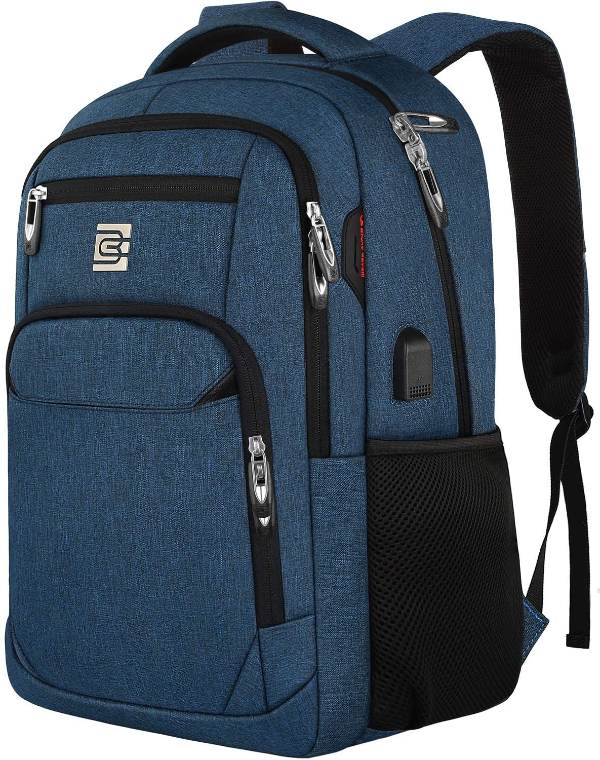 Laptop Backpack,Business Travel Anti Theft Slim Durable Laptops Backpack with USB Charging Port