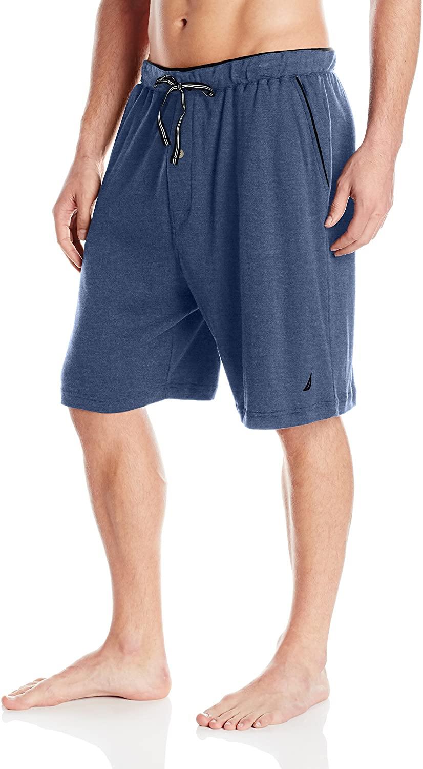 Nautica Men's Soft Knit Elastic Waistband Sleep Lounge Short - JOY2ESpree