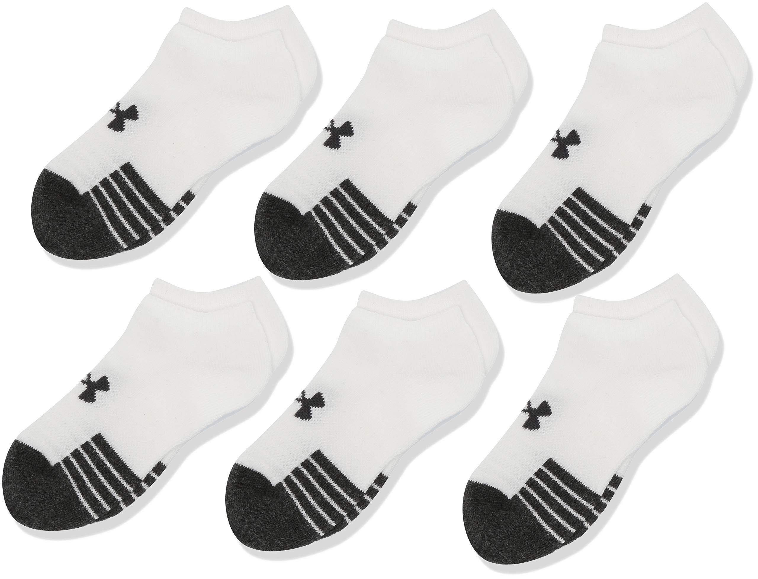 Under Armour Youth Performance Tech No Show Socks, 6-Pairs - JOY2ESpree