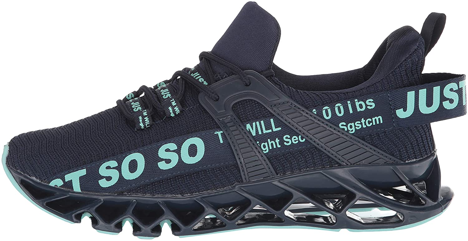 UMYOGO Mens Athletic Walking Blade Running Tennis Shoes Fashion Sneakers