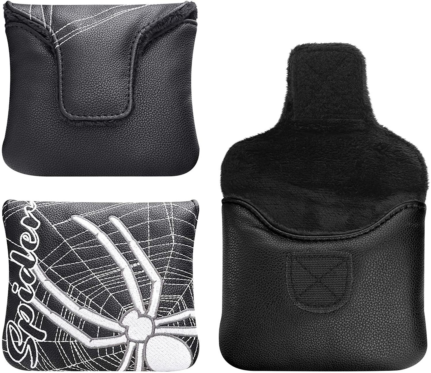 caiobob mytag Golf Mallet Putter Spider X Headcover with Hoop&Loop Closure - JOY2ESpree