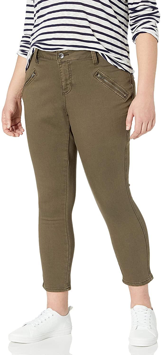 Jag Jeans Women's Plus Size Ryan Skinny Jean in Color Knit Denim