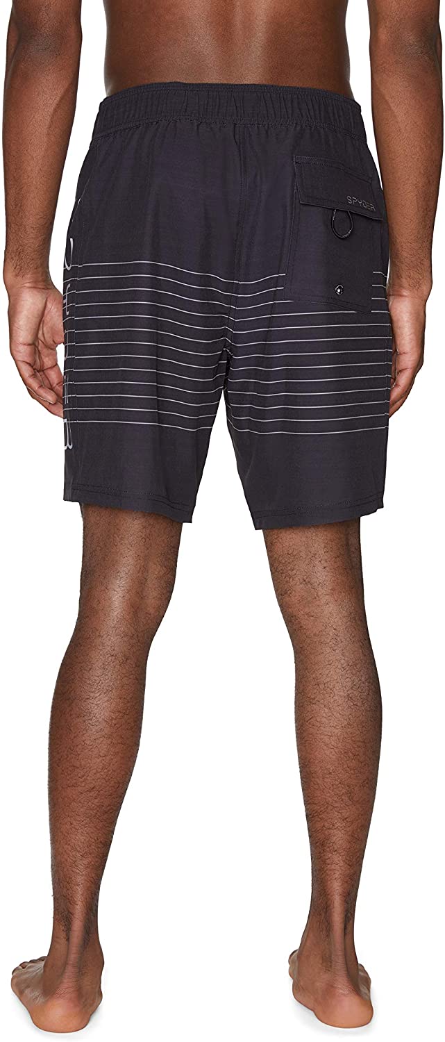 Spyder Men's 9" Striped Hybrid Board Shorts