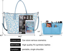 
                        
                          Cargar imagen en el visor de la galería, K.EYRE Women's Soft Faux Leather Tote Bag Purse Handbags Wallet Tote Shoulder Bag Purse Large Capacity
                        
                      