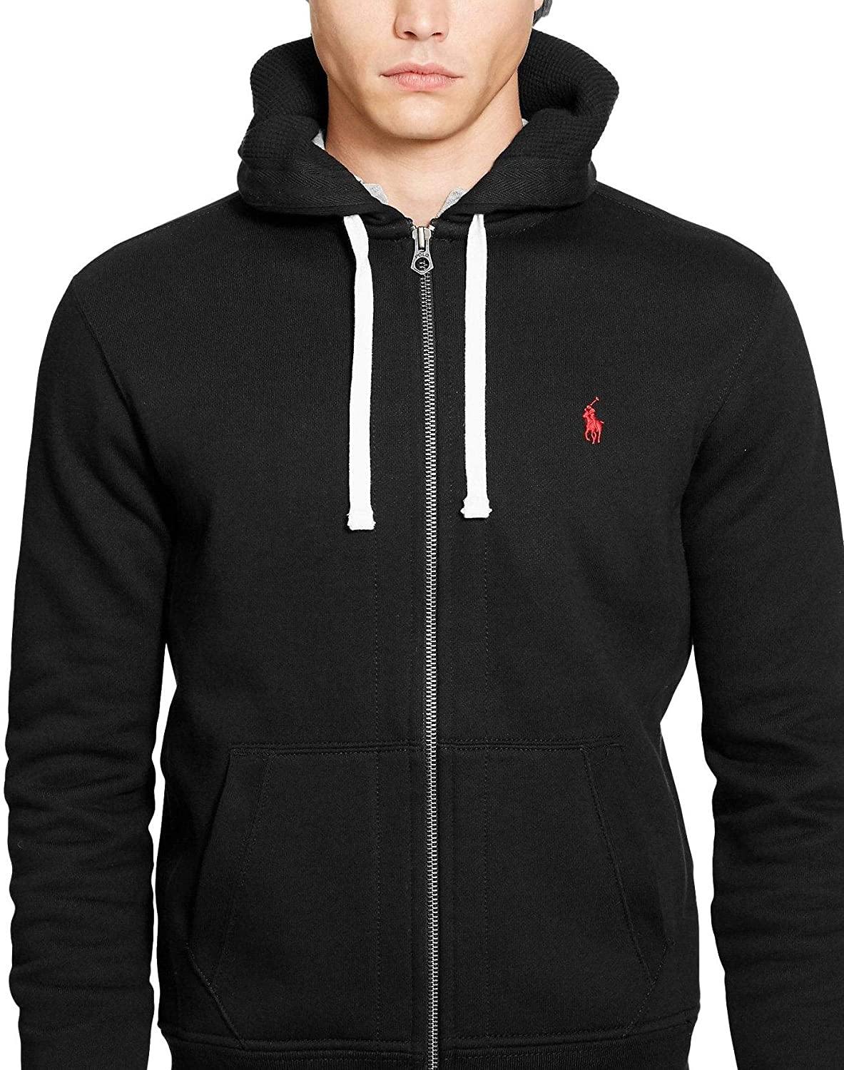 Ralph Lauren Polo Classic Full-Zip Fleece Hooded Sweatshirt