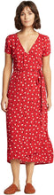 
                        
                          Load image into Gallery viewer, Billabong Women's Dress Wrap Front Mid Length
                        
                      