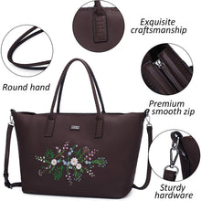 
                        
                          Cargar imagen en el visor de la galería, K.EYRE Women's Soft Faux Leather Tote Bag Purse Handbags Wallet Tote Shoulder Bag Purse Large Capacity
                        
                      