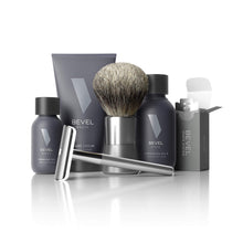 
                        
                          Cargar imagen en el visor de la galería, Shaving Kit for Men by Bevel - Starter Shave Kit, Includes Safety Razor, Shaving Brush
                        
                      