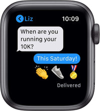 
                        
                          Muat gambar ke penampil Galeri, Apple Watch Series 6 (GPS, 44mm) - Space Gray Aluminum Case with Black Sport Band (Renewed) - JOY2ESpree
                        
                      