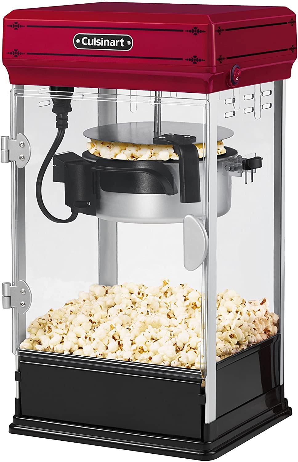 Cuisinart CPM-28 Classic-Style Popcorn Maker, Red - JOY2ESpree