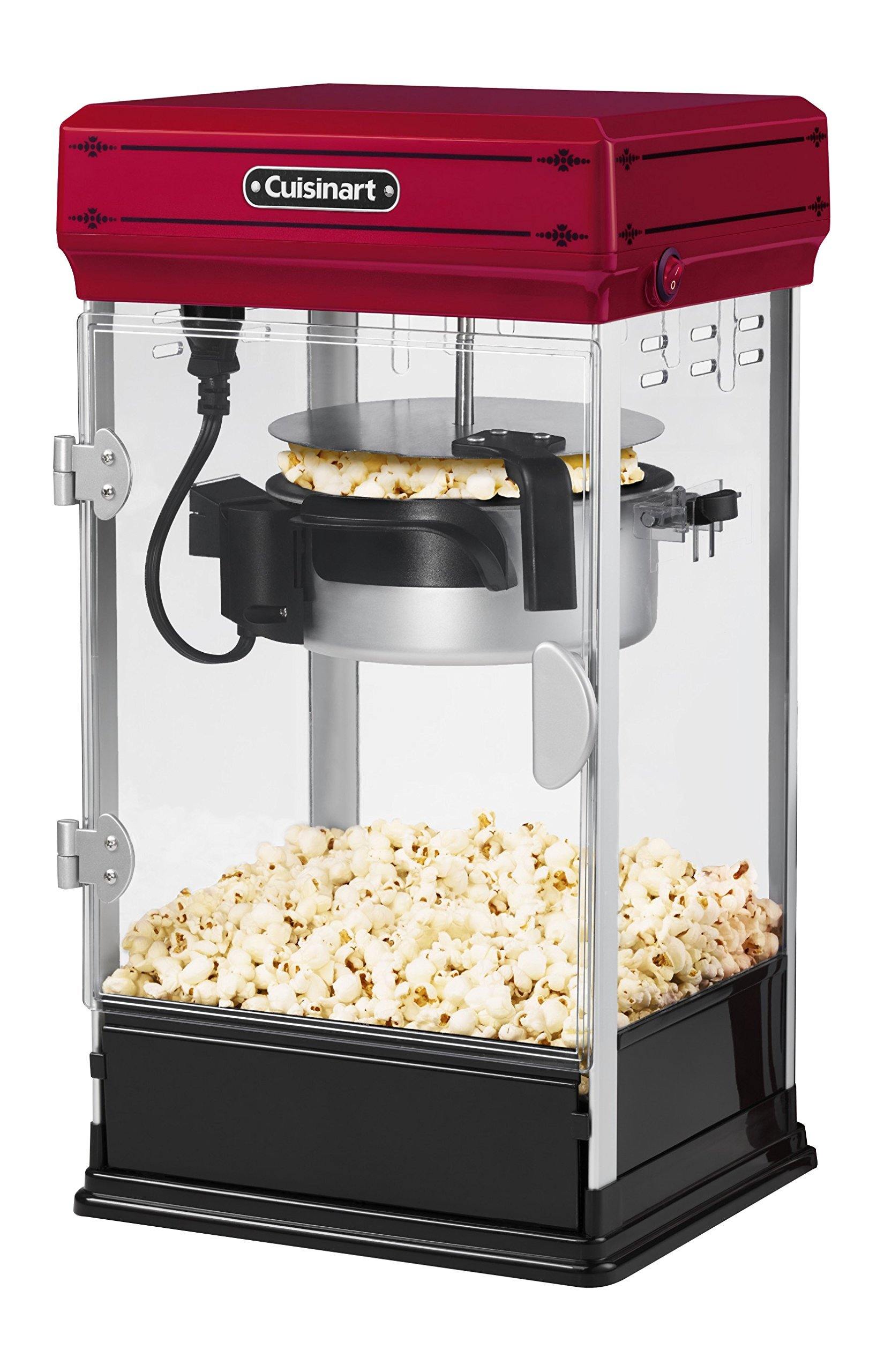 Cuisinart CPM-28 Classic-Style Popcorn Maker, Red - JOY2ESpree