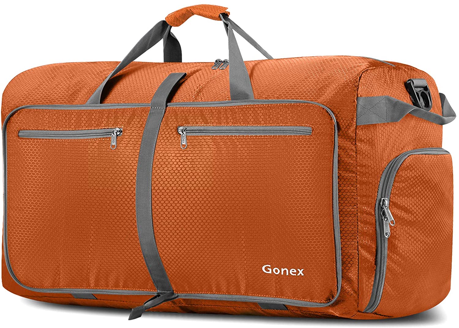 Gonex 150L Travel Duffel Bag Foldable Extra Large Duffle Bag XL Heavy Duty for Men Women for Luggage Shopping Gray