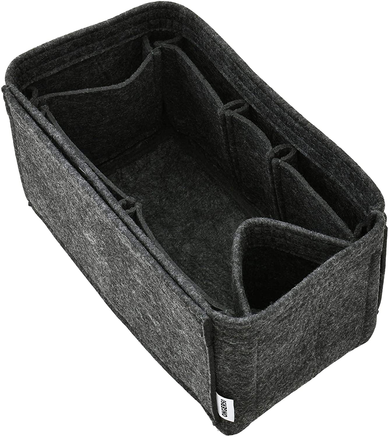 Felt Handbag Organizer Insert - Multi Pocket Bag and Tote Organizer Shaper Liner Insert