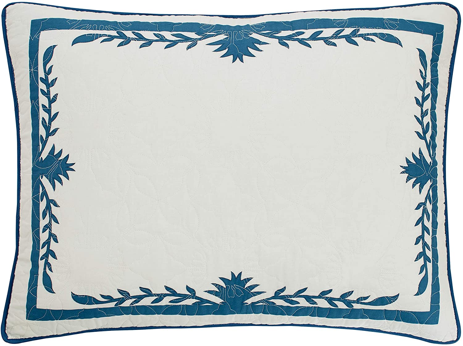 Tommy Bahama Aloha Pineapple Cotton Blue Standard Sham