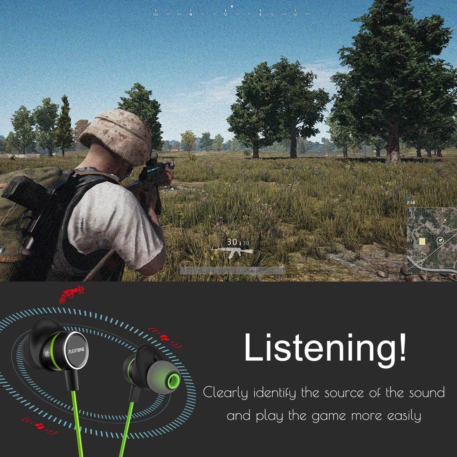 Innens 3.5 MM Wired Gaming Earphone, Noise Cancelling Stereo Bass Gaming in-Ear Earbuds - JOY2ESpree