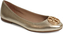 
                        
                          Load image into Gallery viewer, Tory Burch Tumbled Leather Claire Ballet Flat
                        
                      