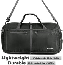 
                        
                          画像をギャラリービューアに読み込む, Gonex 150L Travel Duffel Bag Foldable Extra Large Duffle Bag XL Heavy Duty for Men Women for Luggage Shopping Gray
                        
                      