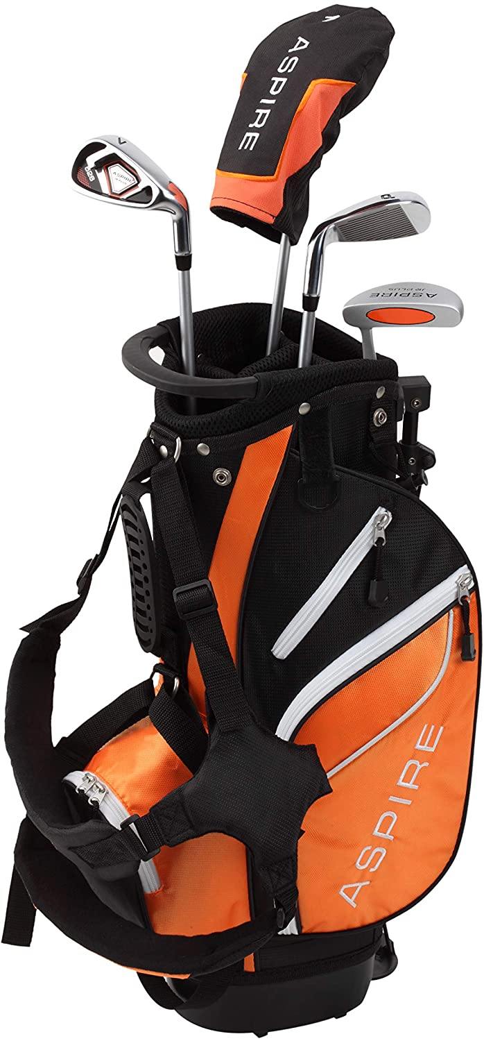 Aspire Junior Plus Complete Golf Club Set for Children, Kids - 5 Age Groups Boys and Girls - Right Hand - JOY2ESpree