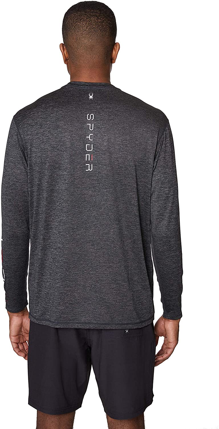 Spyder Men's Heather Long Sleeve Rashguard
