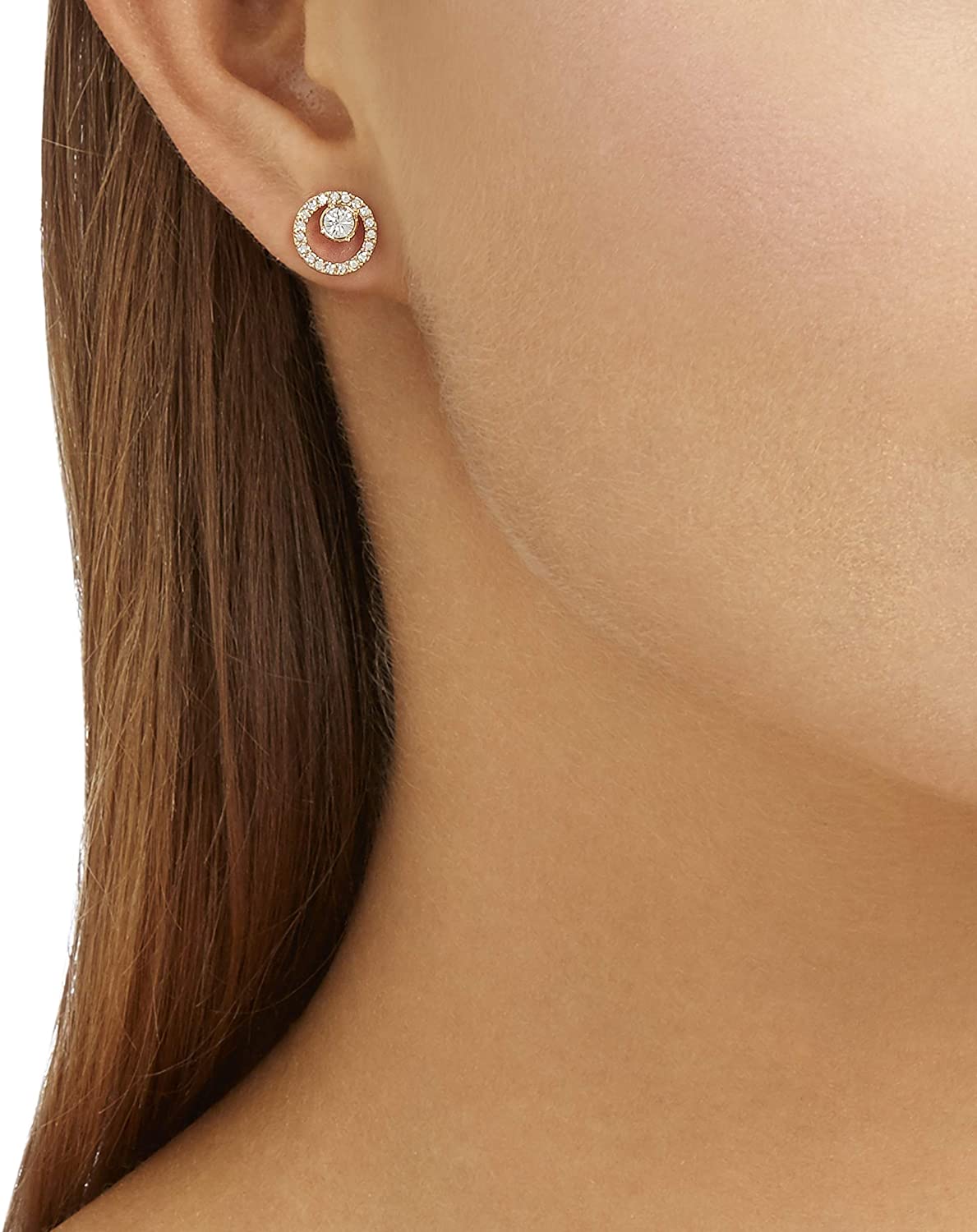 SWAROVSKI Women's Creativity Circle Jewelry Collection, Clear Crystals - JOY2ESpree