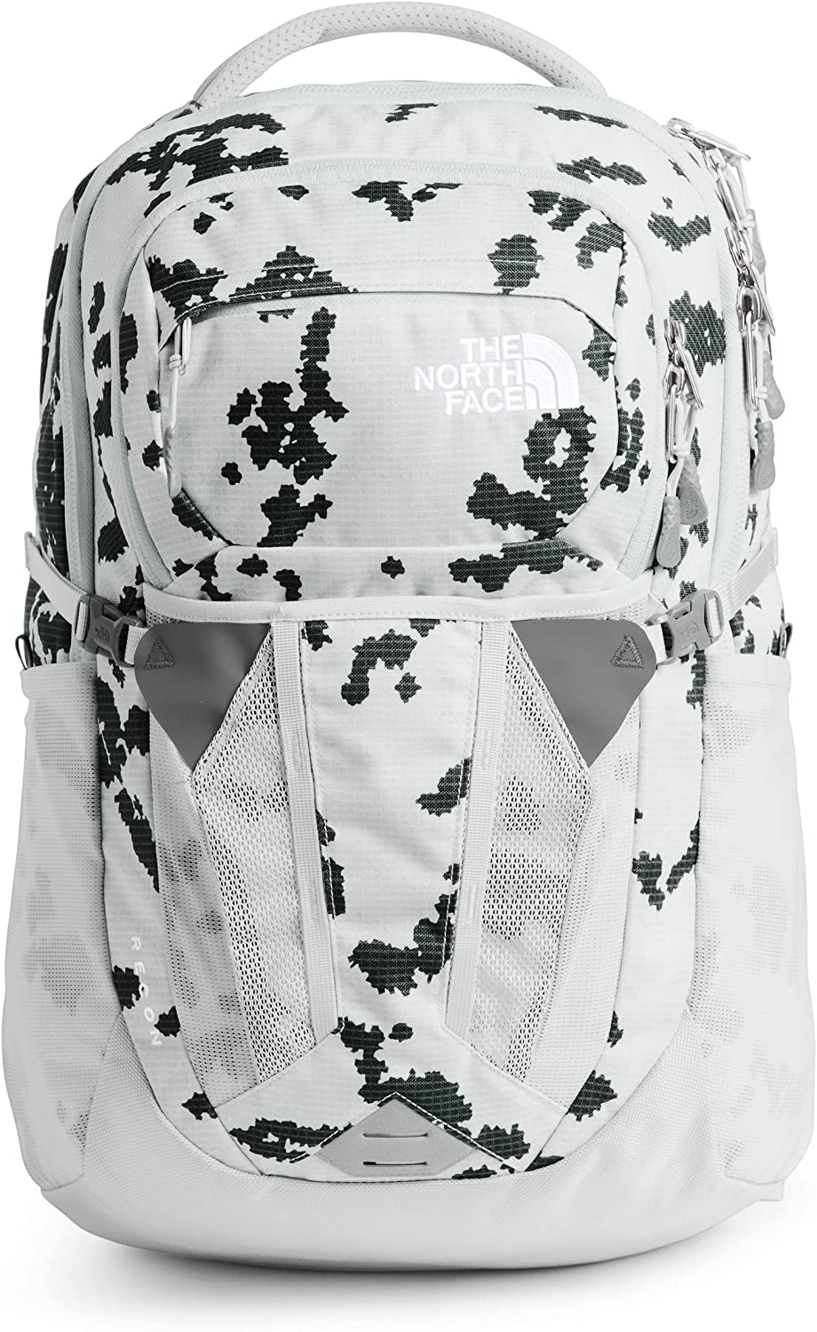 The North Face Women's Recon Backpack, TNF Black Heather/Silver Reflective, One Size