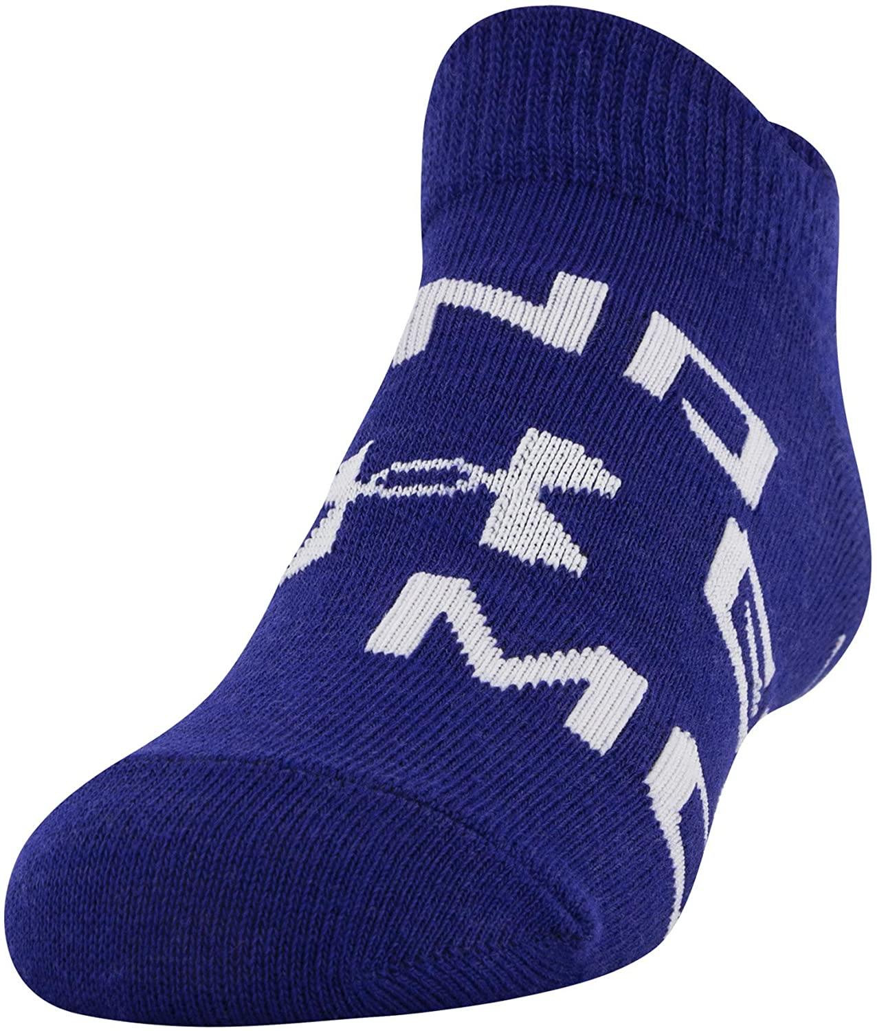 Under Armour Youth Essential 2.0 No Show Socks, 6-Pairs