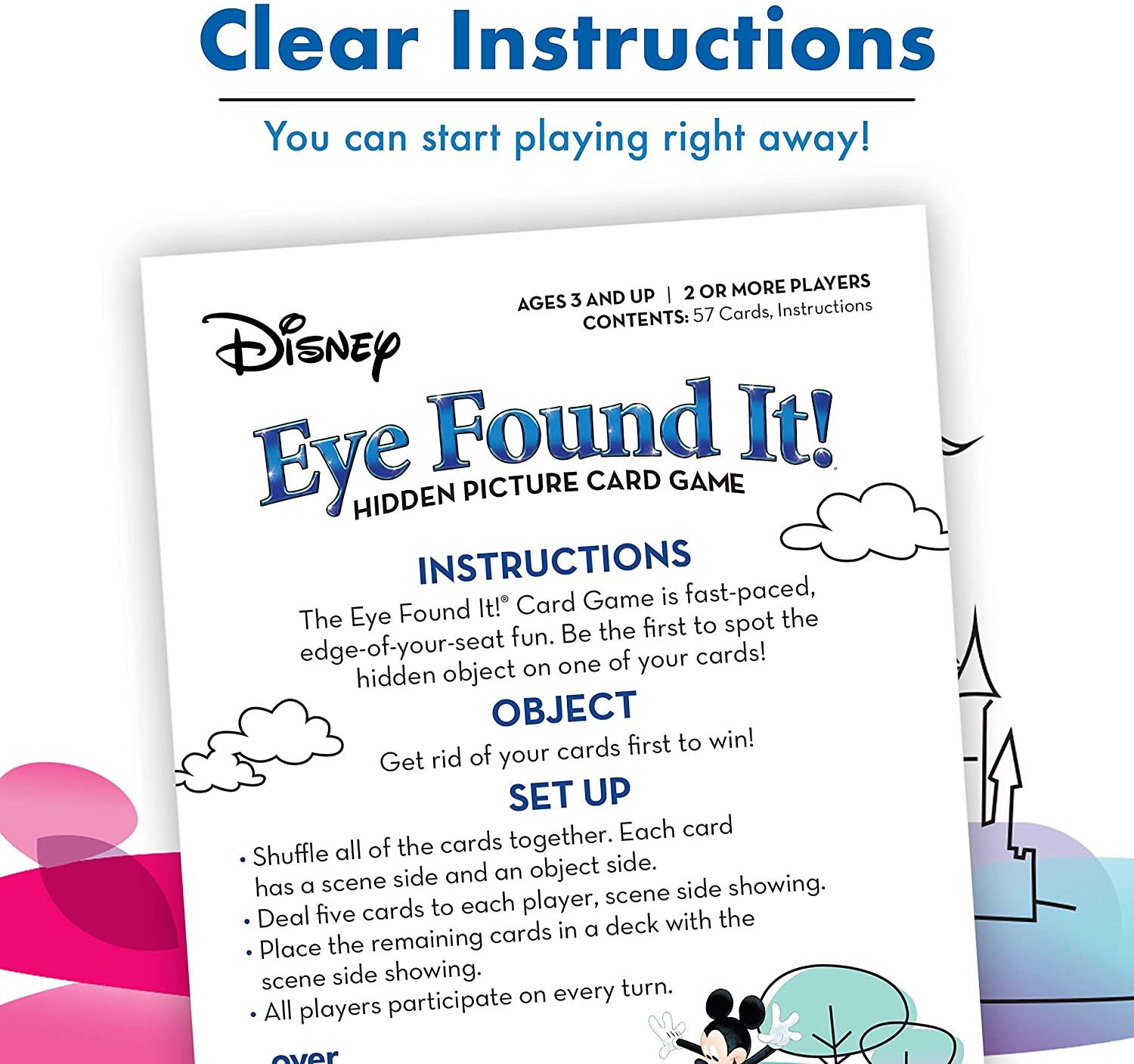 World of Disney Eye Found It Card Game - JOY2ESpree