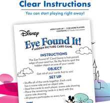 
                        
                          將圖片載入圖庫檢視器 World of Disney Eye Found It Card Game - JOY2ESpree
                        
                      