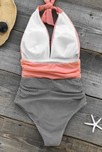 
                        
                          將圖片載入圖庫檢視器 CUPSHE Women's Halter One Piece Swimsuit Keeping You Accompained Swimwear
                        
                      