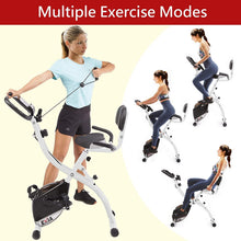 
                        
                          將圖片載入圖庫檢視器 EXIA Folding Magnetic Exercise Bike with Pulse Sensor, Upright and Recumbent Stationary Bike - JOY2ESpree
                        
                      