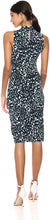 
                        
                          Muat gambar ke penampil Galeri, Amazon Brand - Lark &amp; Ro Women's Sleeveless Crossover Twist Neck Faux Wrap Dress
                        
                      