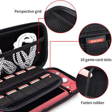 
                        
                          Cargar imagen en el visor de la galería, DLseego Carrying Case for Nintendo Switch lite, Newest Design Portable Travel Carrying Case 4 in 1 Accessories Kit with 1 Pcs Glitter case - JOY2ESpree
                        
                      