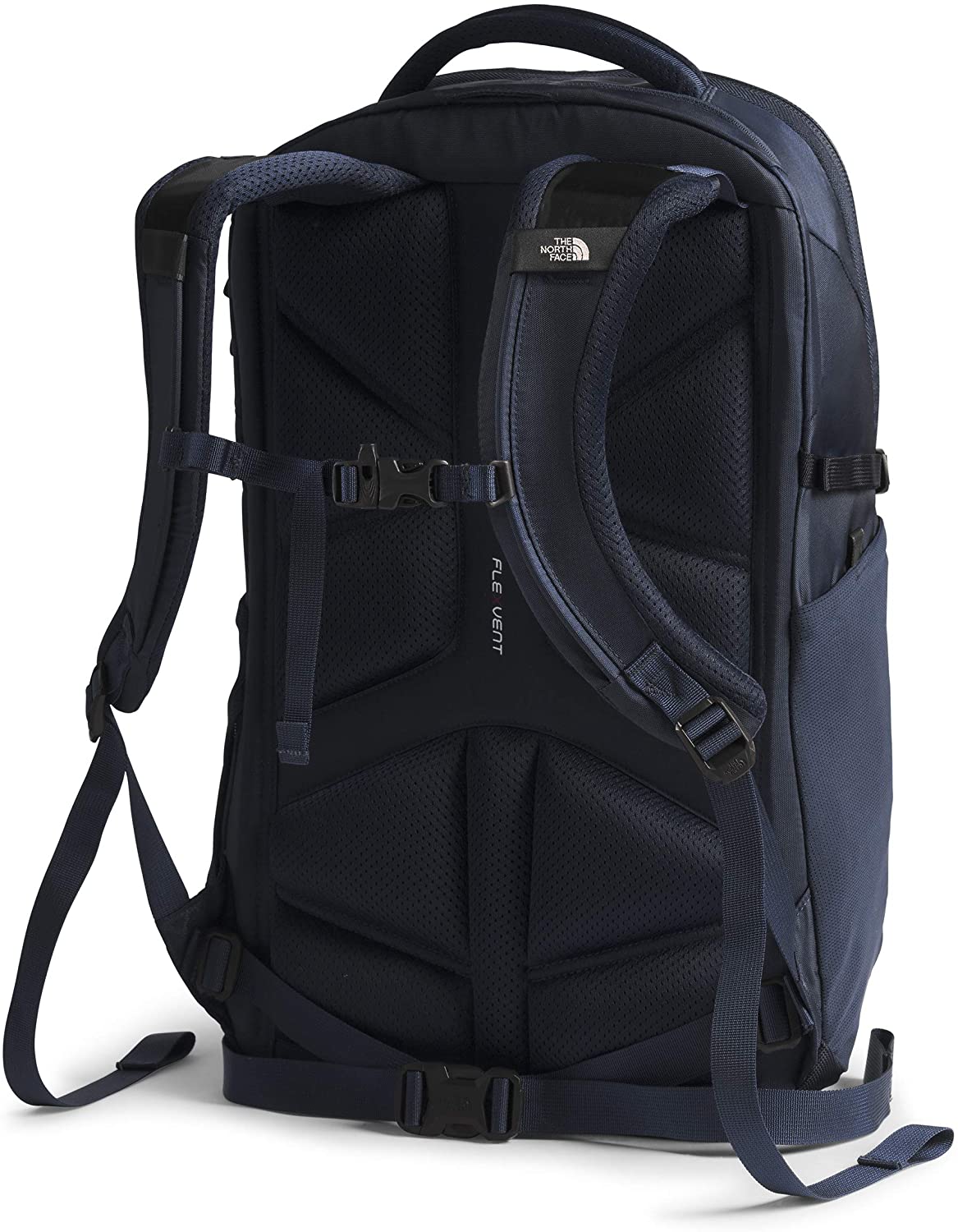 The North Face Women's Recon Backpack, TNF Black Heather/Silver Reflective, One Size