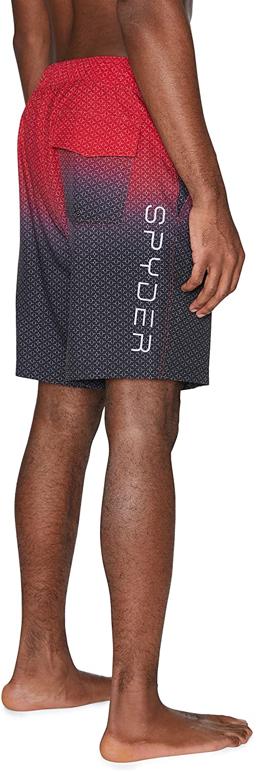 Spyder Men's 9" Geo Print Hybrid Board Short