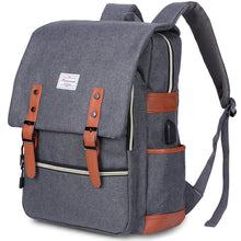 
                        
                          Muat gambar ke penampil Galeri, Modoker Vintage Laptop Backpack for Women Men,School College Backpack
                        
                      
