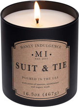
                        
                          Load image into Gallery viewer, Manly Indulgence Sea Salt &amp; Ginger Scented Jar Candle, 15 Oz, White
                        
                      