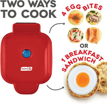 
                        
                          Load image into Gallery viewer, Dash DBBM450GBAQ08 Deluxe Sous Vide Style Egg Bite Maker with Silicone Molds for Breakfast Sandwiches
                        
                      