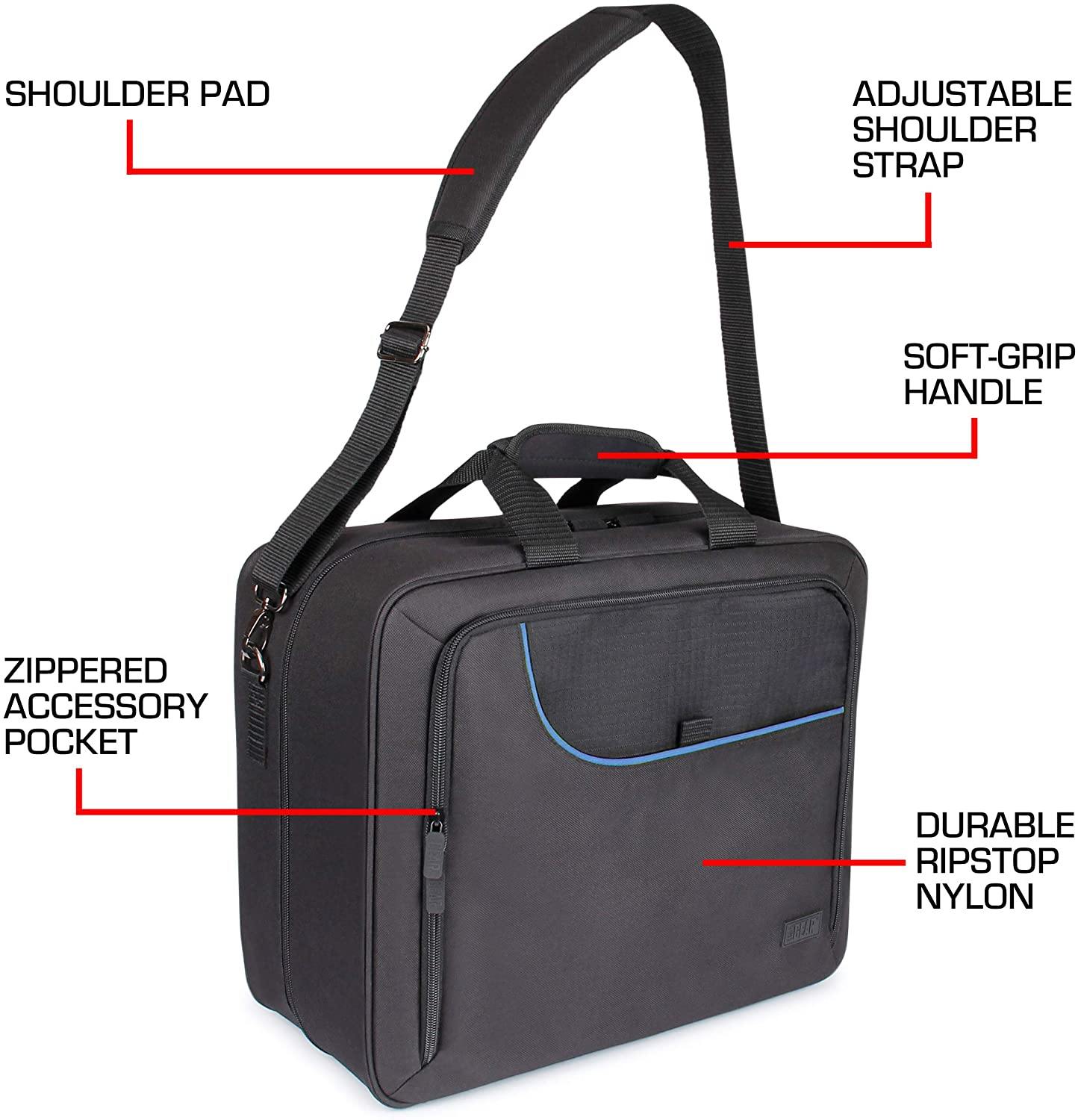 USA GEAR PS5 Case - Console Case Compatible with Playstation 5 and PS5 Digital Edition - JOY2ESpree