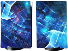
                        
                          Load image into Gallery viewer, PlayVital Blue Nebula Full Set Skin Decal for PS5 Console Digital Edition - JOY2ESpree
                        
                      