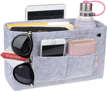 
                        
                          画像をギャラリービューアに読み込む, Vercord Felt Tote Handbag Purse Pocketbook Organizer Insert Divider Shaper Bag in Bag
                        
                      