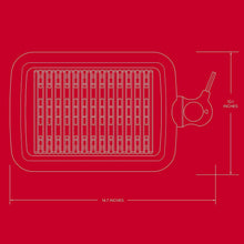 
                        
                          Muat gambar ke penampil Galeri, George Foreman GFS0090SB Open Grate Smokeless Grill, Black, Family Size - JOY2ESpree
                        
                      