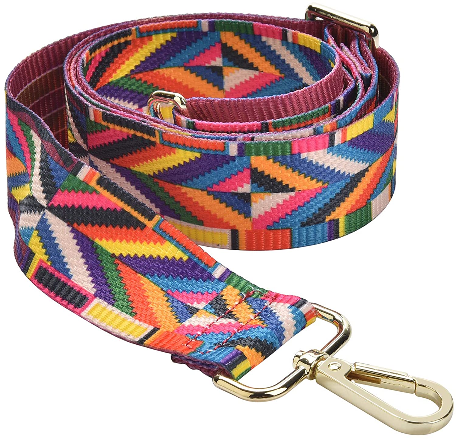 Wide Shoulder Strap Adjustable Replacement Belt Guitar Style Cross body Handbag Purse Strap