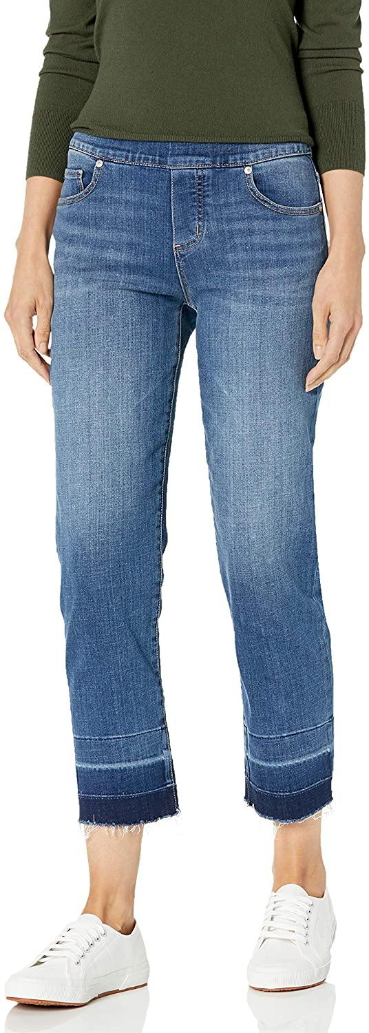 Jag Jeans Women's Lewis Straight with Released Hem Jean