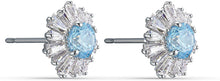 
                        
                          將圖片載入圖庫檢視器 SWAROVSKI Women's Sunshine Jewelry Collection, Rhodium Finish, Blue Crystals, Clear Crystals - JOY2ESpree
                        
                      