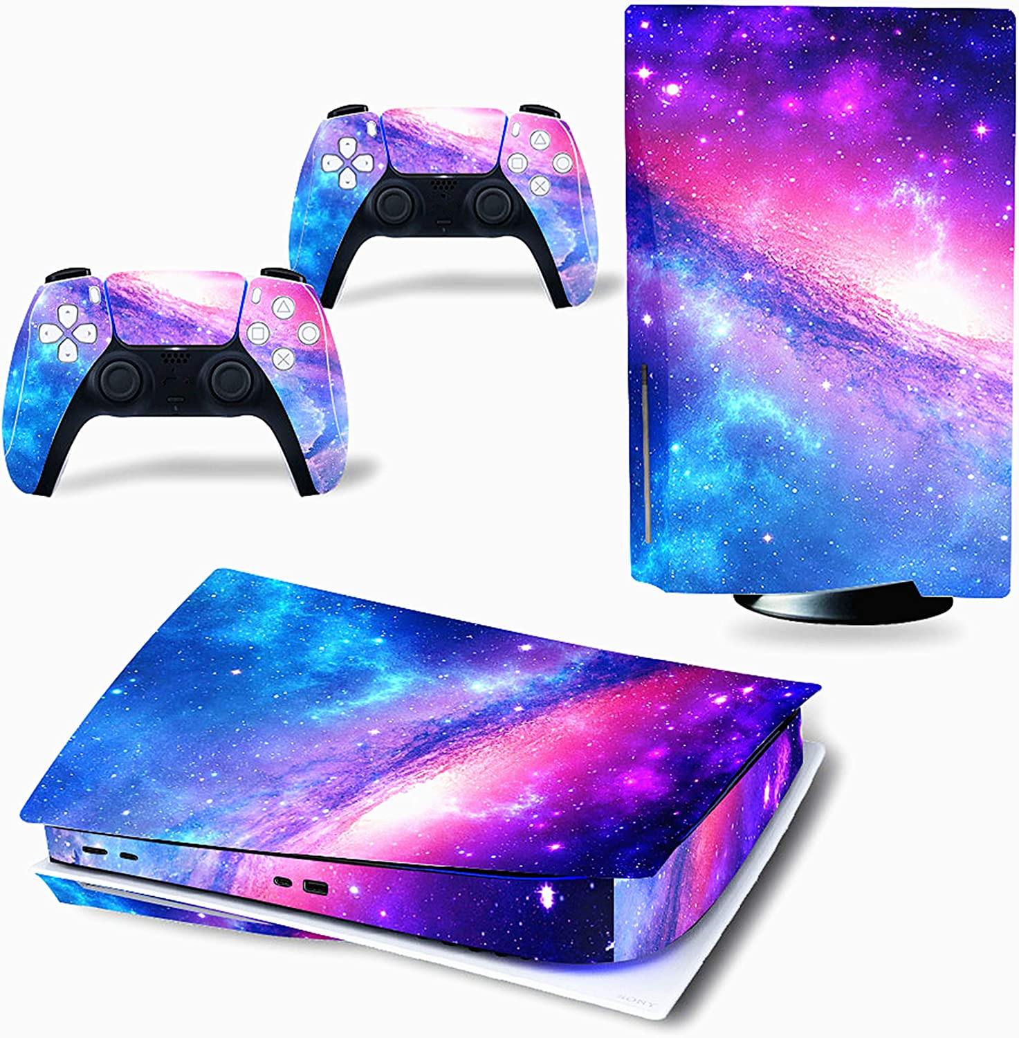 Ps5 Skin Sticker Vinyl Decal Cover for Playstation 5 Console Controllers (CD-ROM, Pink) - JOY2ESpree