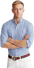 
                        
                          Load image into Gallery viewer, Ralph Lauren Mens Logo Button-Down Dress Shirt
                        
                      