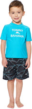 
                        
                          Load image into Gallery viewer, Tommy Bahama Boys' Rashguard and Trunks Swimsuit Set
                        
                      