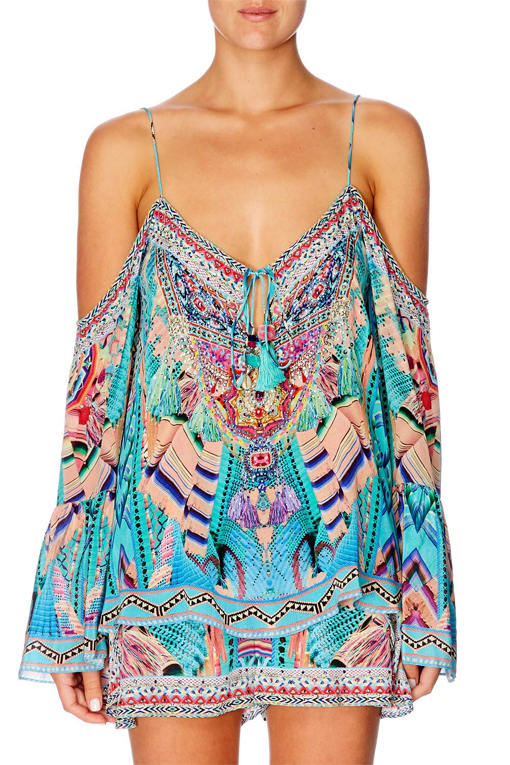 Camilla Hung UP ON You Drop Shoulder TOP