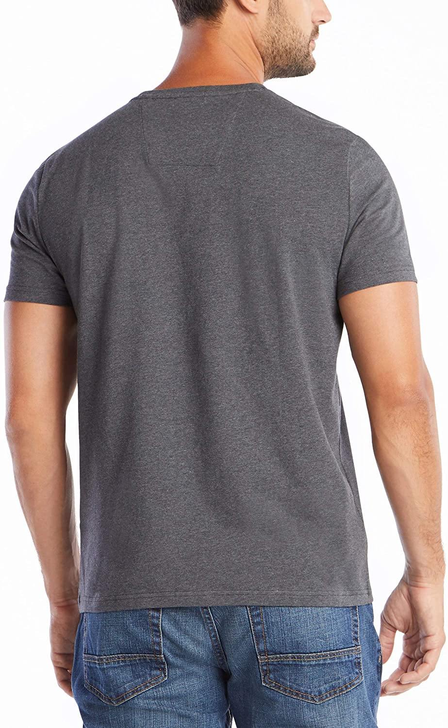Nautica Men's Solid Crew Neck Short-Sleeve Pocket T-Shirt - JOY2ESpree