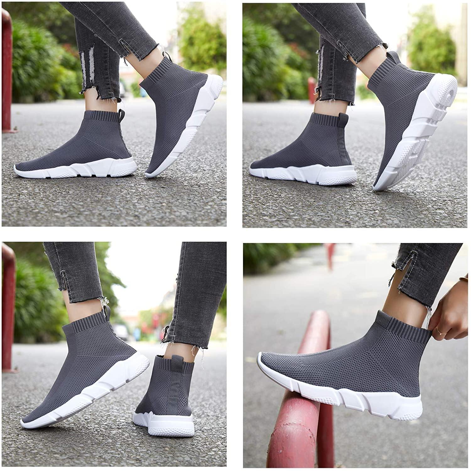 WXQ Women's Running Lightweight Breathable Casual Sports Shoes Fashion Sneakers Walking Shoes - JOY2ESpree